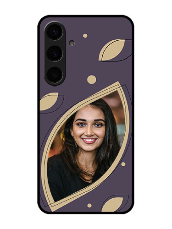 Custom Galaxy S24 Plus 5G Custom Metal Phone CaseFalling Leaf Design