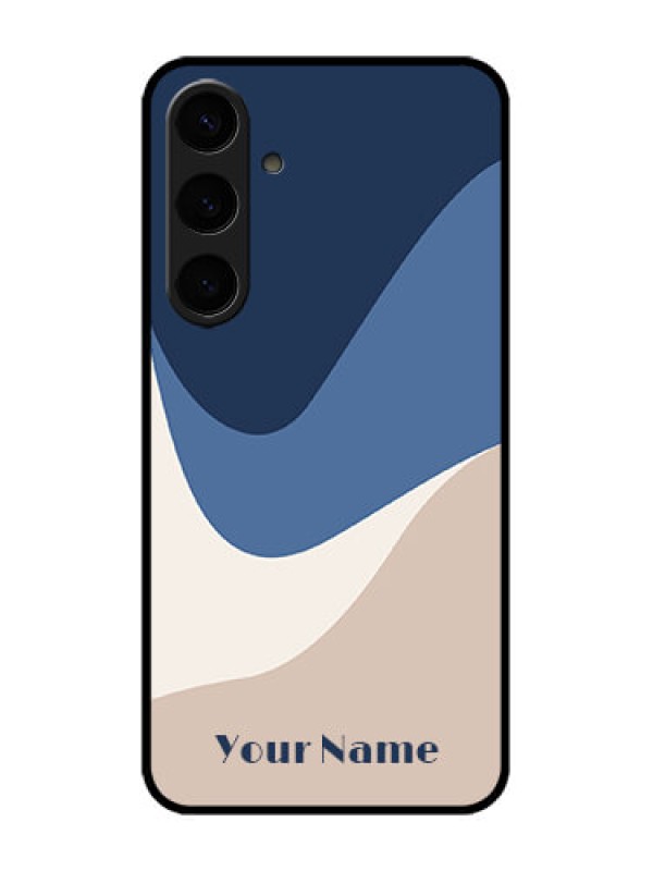 Custom Galaxy S24 Plus 5G Custom Metal Phone CaseAbstract Drip Art Design