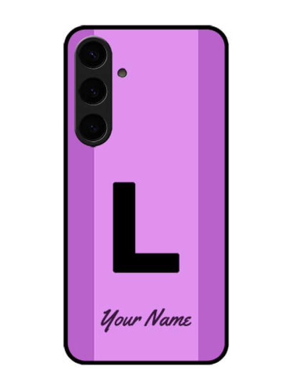 Custom Galaxy S24 Plus 5G Custom Metal Phone CaseTricolor Custom Text Design