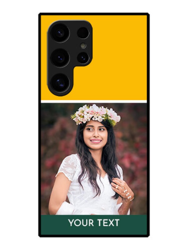 Custom Galaxy S24 Ultra 5G Custom Metal Phone Case - Love You Design