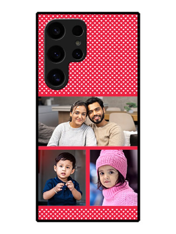 Custom Galaxy S24 Ultra 5G Custom Metal Phone Case - Bulk Photo Upload Design