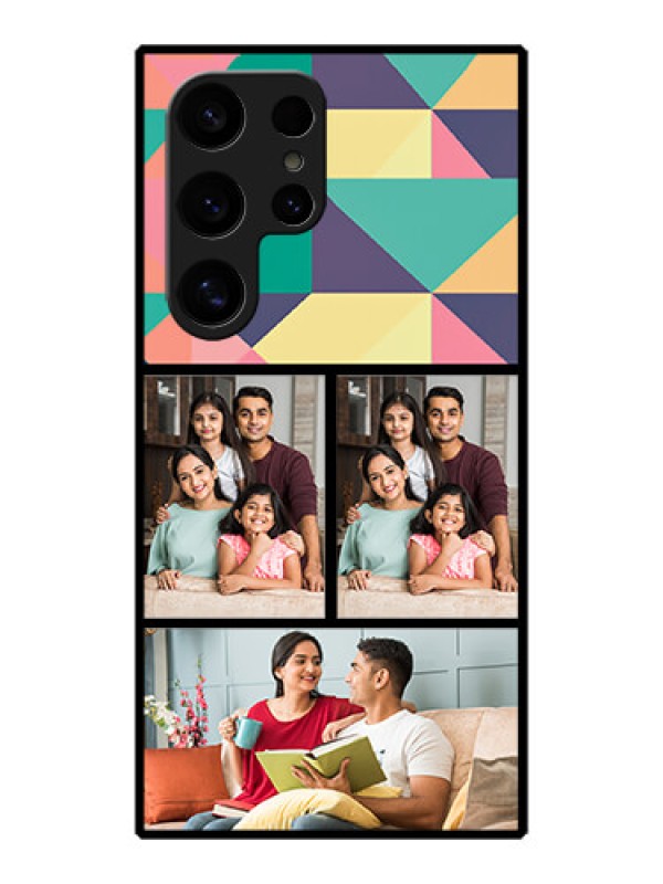 Custom Galaxy S24 Ultra 5G Custom Metal Phone Case - Bulk Pic Upload Design