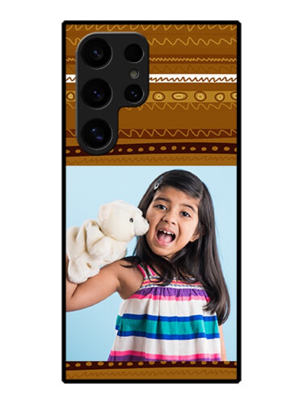 Custom Galaxy S24 Ultra 5G Custom Metal Phone Case - Friends Picture Upload Design