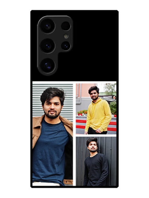 Custom Galaxy S24 Ultra 5G Custom Metal Phone Case - Upload Multiple Picture Design