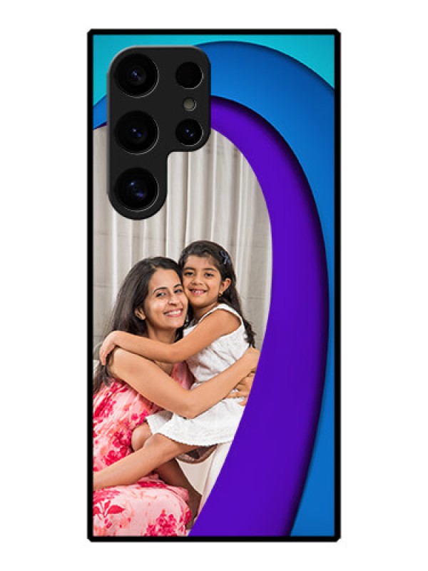 Custom Galaxy S24 Ultra 5G Custom Metal Phone Case - Simple Pattern Design