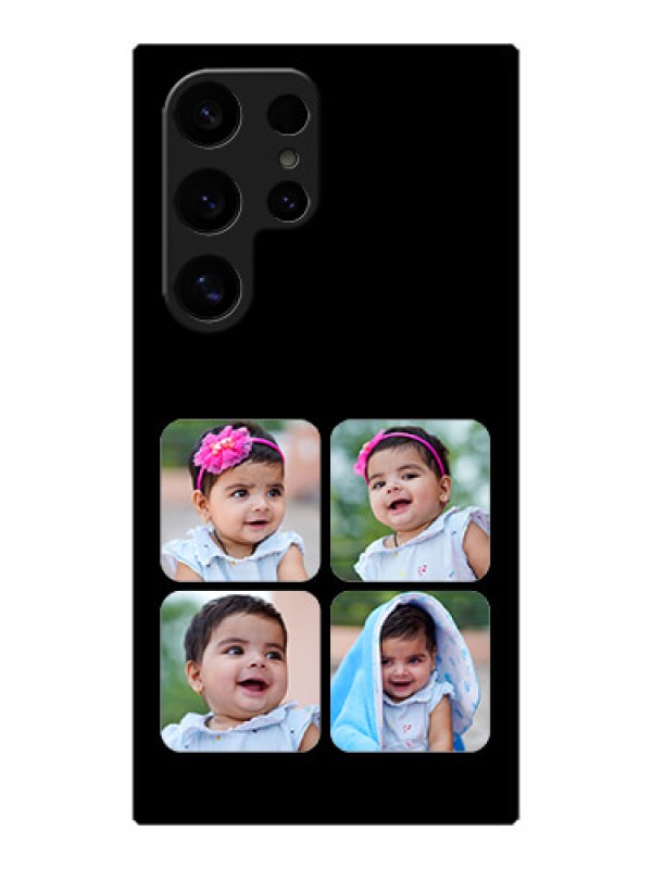 Custom Galaxy S24 Ultra 5G Custom Metal Phone Case - Multiple Pictures Design