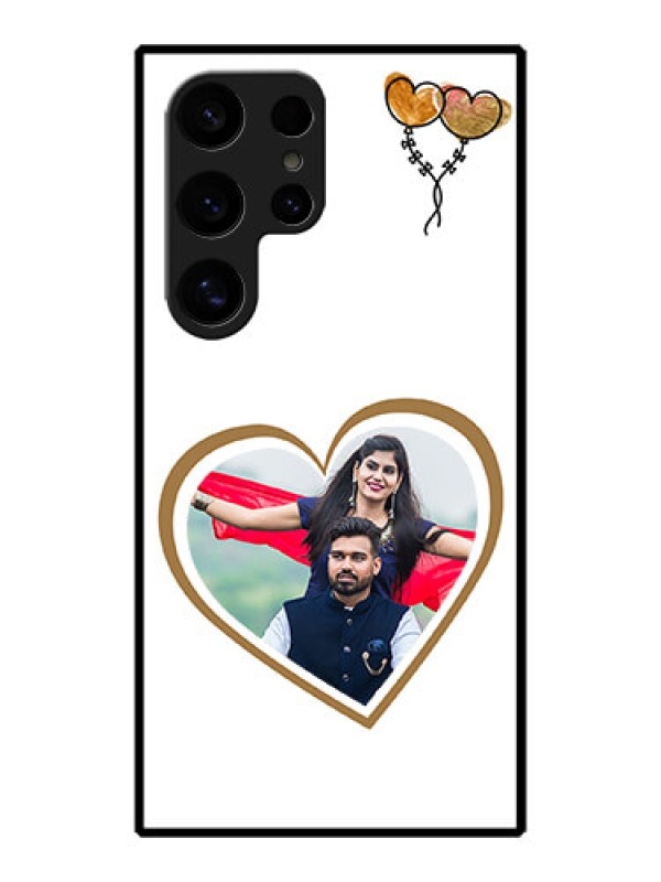 Custom Galaxy S24 Ultra 5G Custom Metal Phone Case - You and Me Design