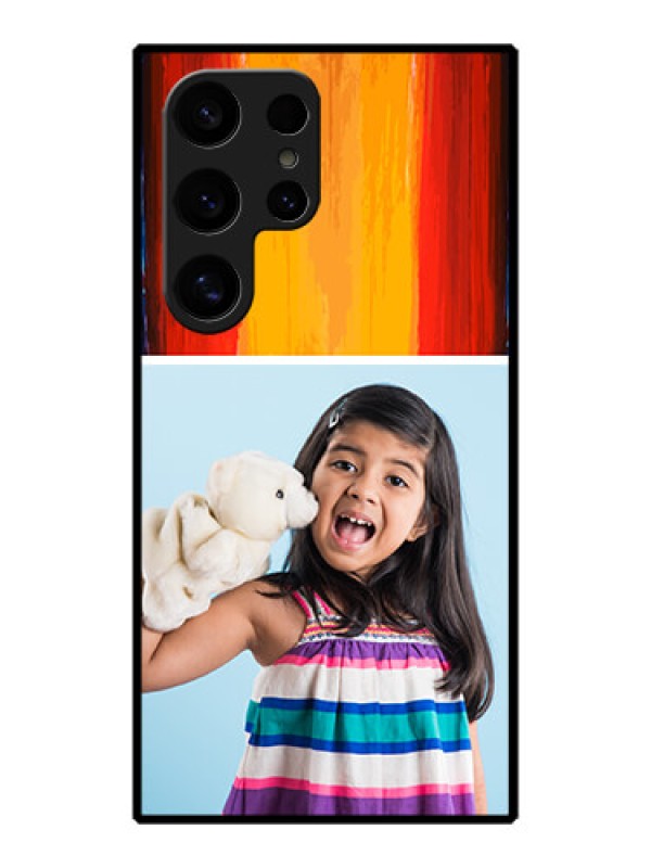 Custom Galaxy S24 Ultra 5G Custom Metal Phone Case - Multi Color Design