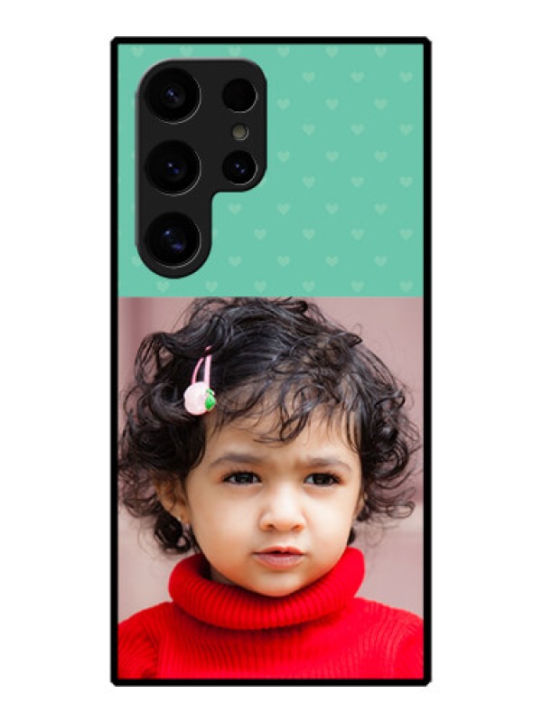 Custom Galaxy S24 Ultra 5G Custom Metal Phone Case - Lovers Picture Design