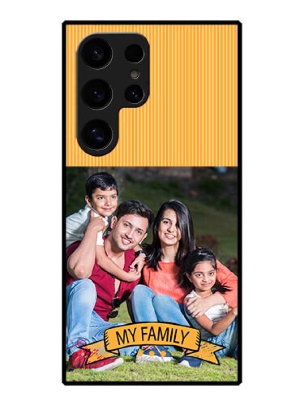 Custom Galaxy S24 Ultra 5G Custom Metal Phone Case - My Family Design