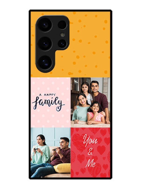 Custom Galaxy S24 Ultra 5G Custom Metal Phone Case - Images With Quotes Design