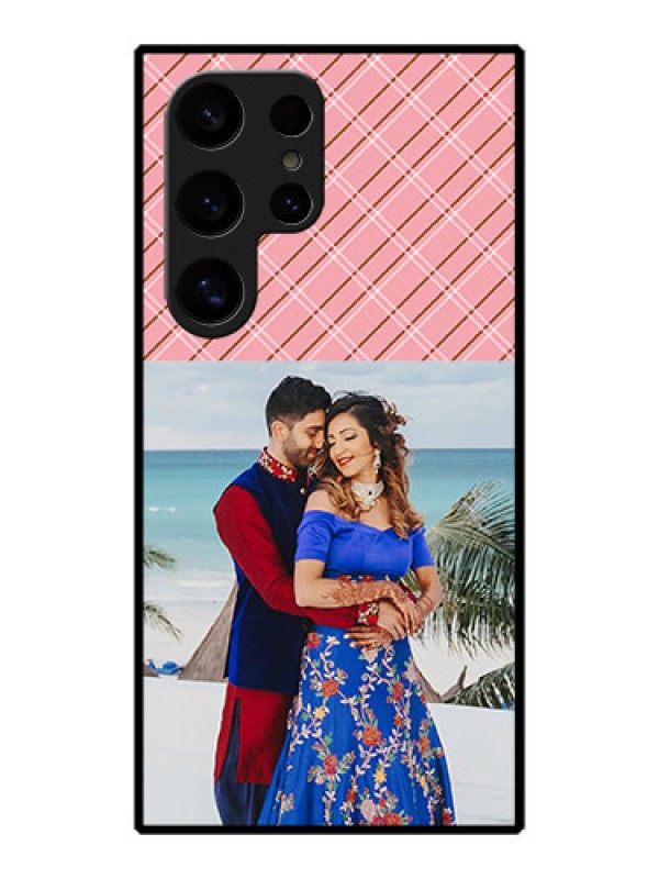 Custom Galaxy S24 Ultra 5G Custom Metal Phone Case - Together Forever Design