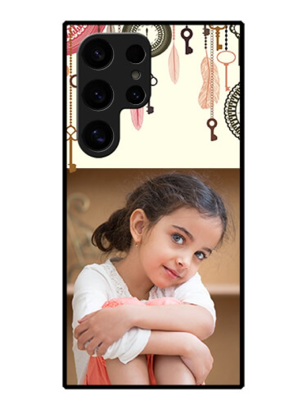 Custom Galaxy S24 Ultra 5G Custom Metal Phone Case - Boho Style Design