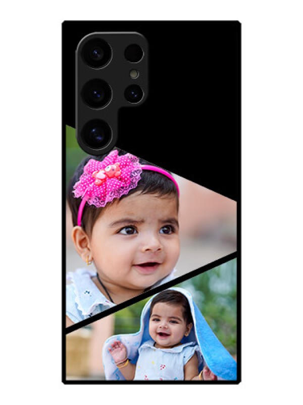 Custom Galaxy S24 Ultra 5G Custom Metal Phone Case - Semi Cut Design