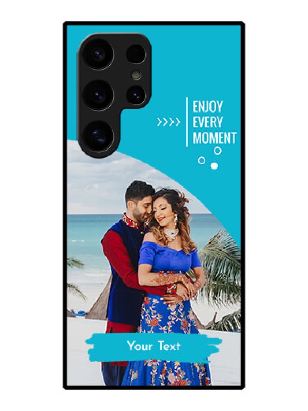 Custom Galaxy S24 Ultra 5G Custom Metal Phone Case - Happy Moment Design