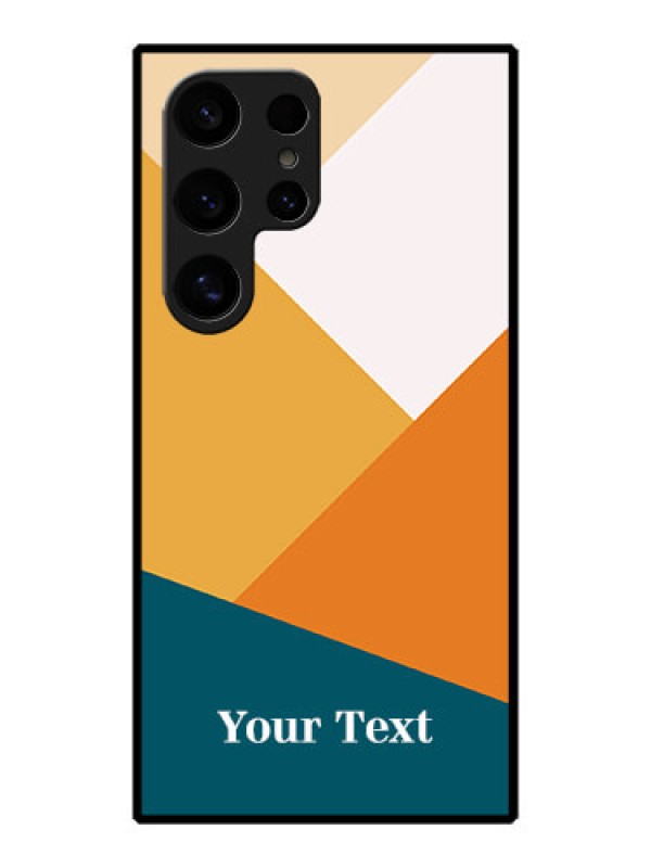 Custom Galaxy S24 Ultra 5G Custom Metal Phone Case - Stacked Multi - Colour Design