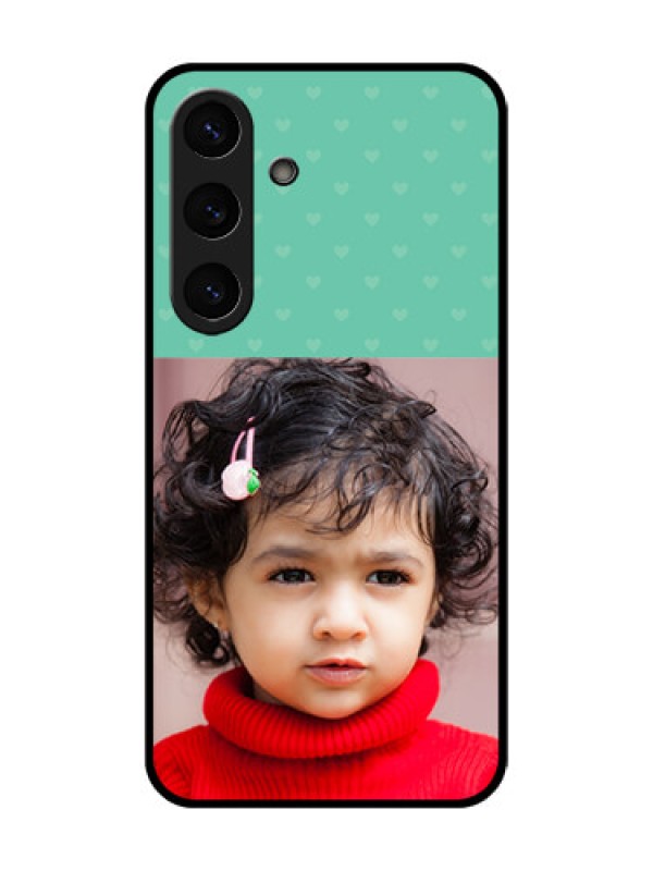 Custom Galaxy S25 5G Custom Metal Phone Case - Lovers Picture Design