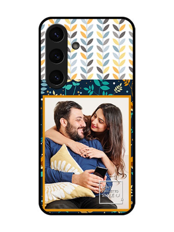 Custom Galaxy S25 5G Custom Metal Phone Case - Pattern Design