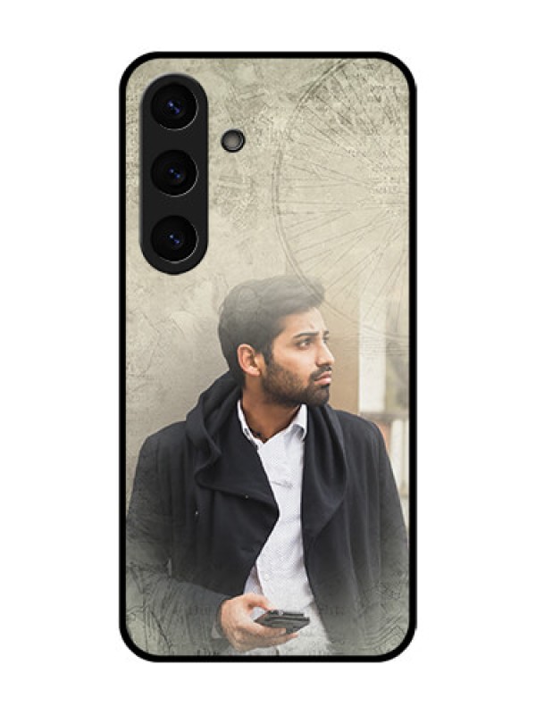 Custom Galaxy S25 5G Custom Metal Phone Case - With Vintage Design