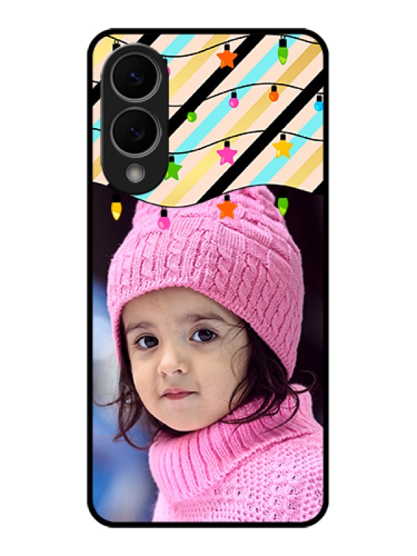 Custom Samsung Galaxy S25 Edge 5G Custom Metal Phone Case - Lights Hanging Design