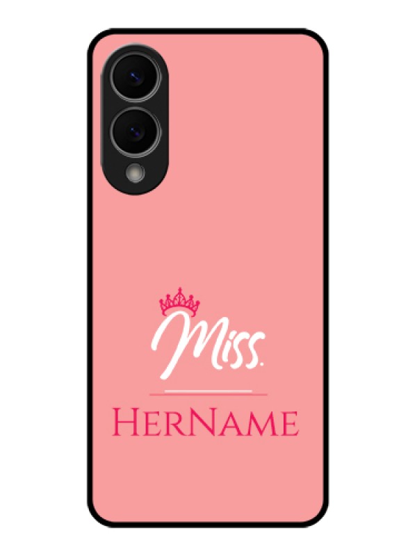 Custom Samsung Galaxy S25 Edge 5G Custom Metal Phone Case - Mrs With Name Design