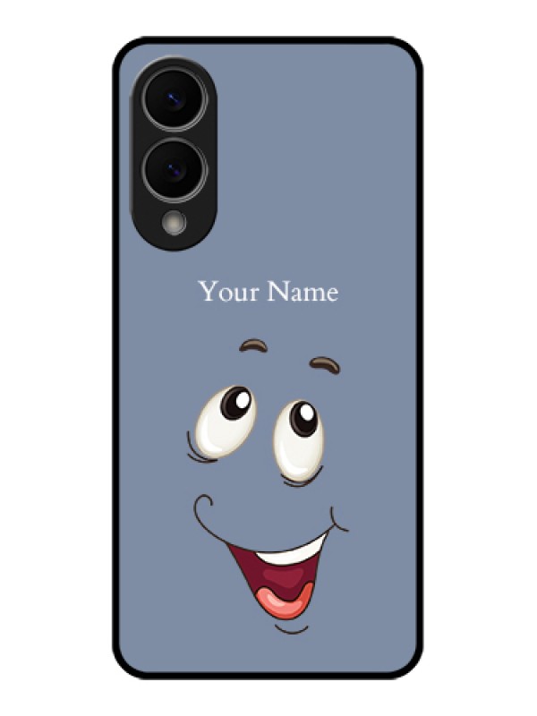 Custom Samsung Galaxy S25 Edge 5G Custom Metal Phone Case - Laughing Cartoon Face Design