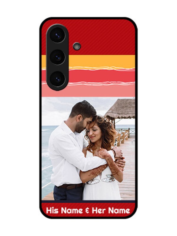 Custom Galaxy S25 Plus 5G Custom Metal Phone Case - Colorful Case Design