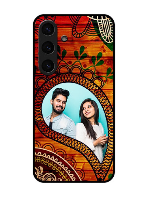 Custom Galaxy S25 Plus 5G Custom Metal Phone Case - Abstract Colorful Design