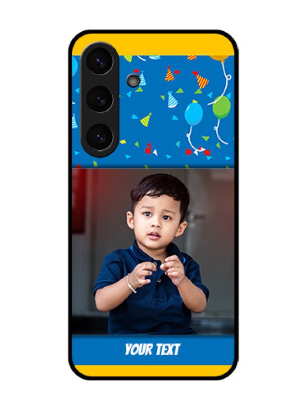 Custom Galaxy S25 Plus 5G Custom Metal Phone Case - Birthday Wishes Design