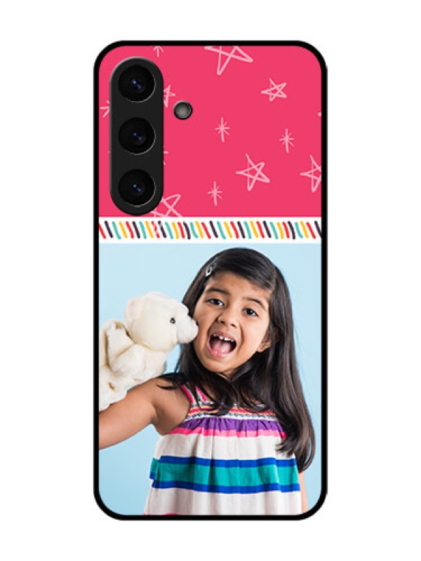 Custom Galaxy S25 Plus 5G Custom Metal Phone Case - Line Art Design