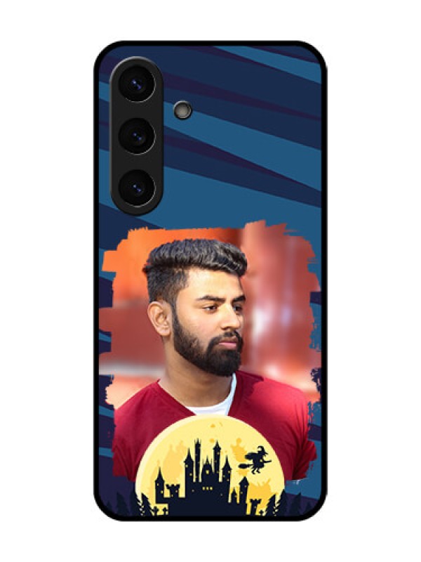 Custom Galaxy S25 Plus 5G Custom Metal Phone Case - Halloween Witch Design