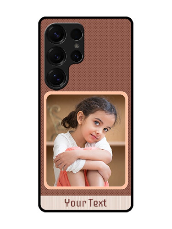 Custom Galaxy S25 Ultra 5G Custom Metal Phone Case - Simple Pic Upload Design