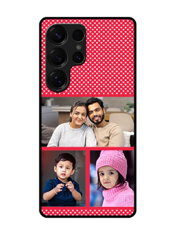 Custom Galaxy S25 Ultra 5G Custom Metal Phone Case - Bulk Photo Upload Design