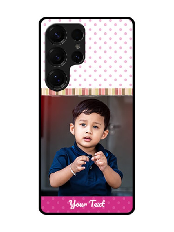 Custom Galaxy S25 Ultra 5G Custom Metal Phone Case - Cute Girls Cover Design