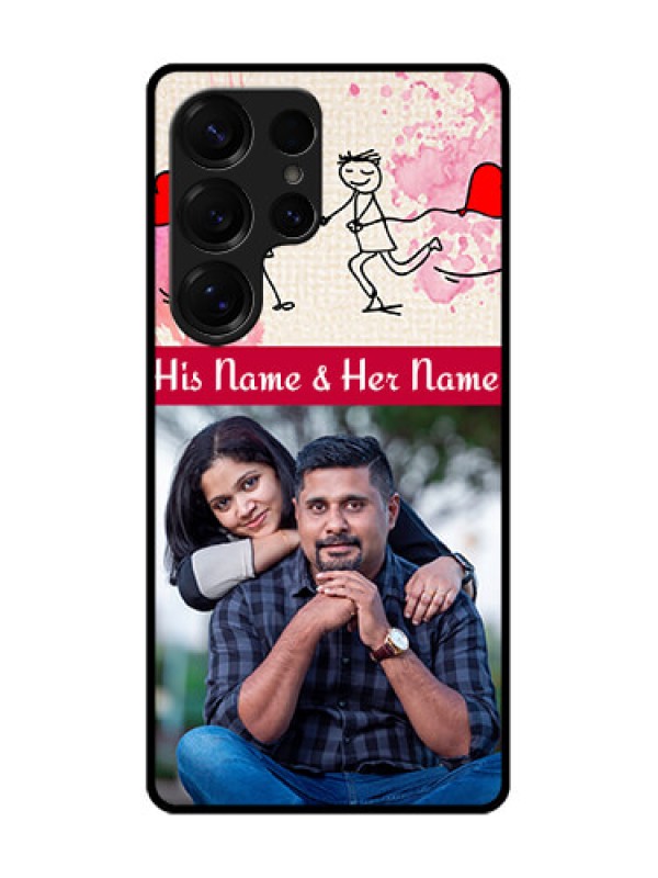 Custom Galaxy S25 Ultra 5G Custom Metal Phone Case - You And Me Case Design