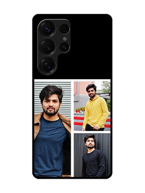 Custom Galaxy S25 Ultra 5G Custom Metal Phone Case - Upload Multiple Picture Design