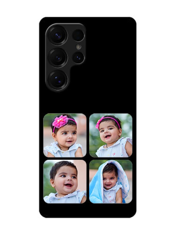 Custom Galaxy S25 Ultra 5G Custom Metal Phone Case - Multiple Pictures Design