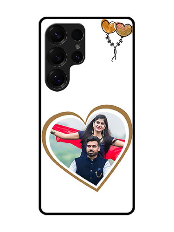 Custom Galaxy S25 Ultra 5G Custom Metal Phone Case - You and Me Design