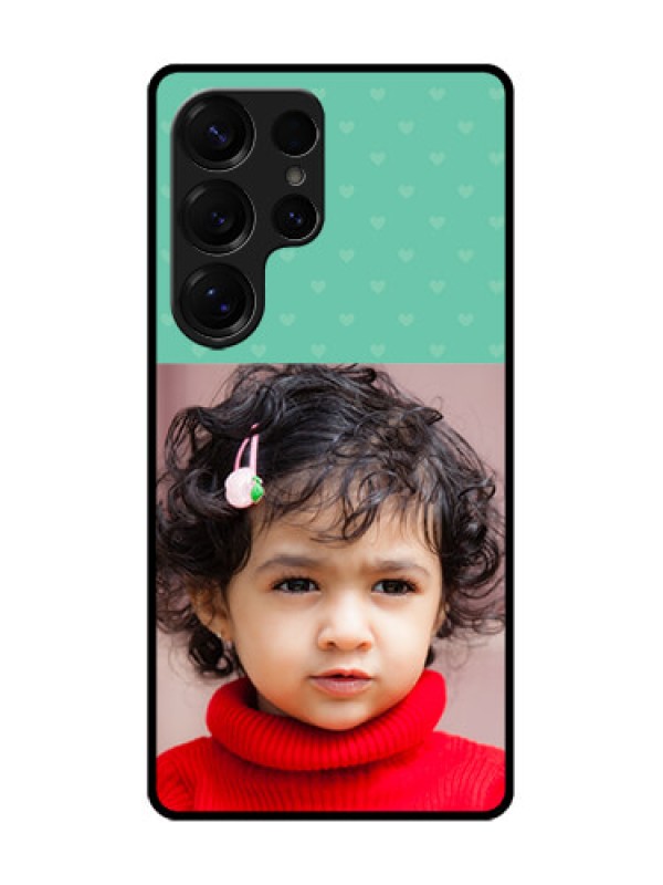 Custom Galaxy S25 Ultra 5G Custom Metal Phone Case - Lovers Picture Design