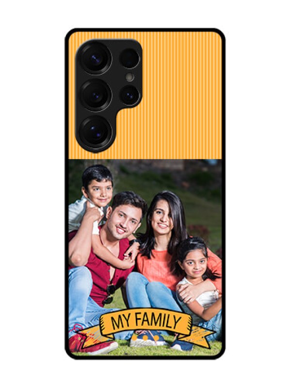 Custom Galaxy S25 Ultra 5G Custom Metal Phone Case - My Family Design