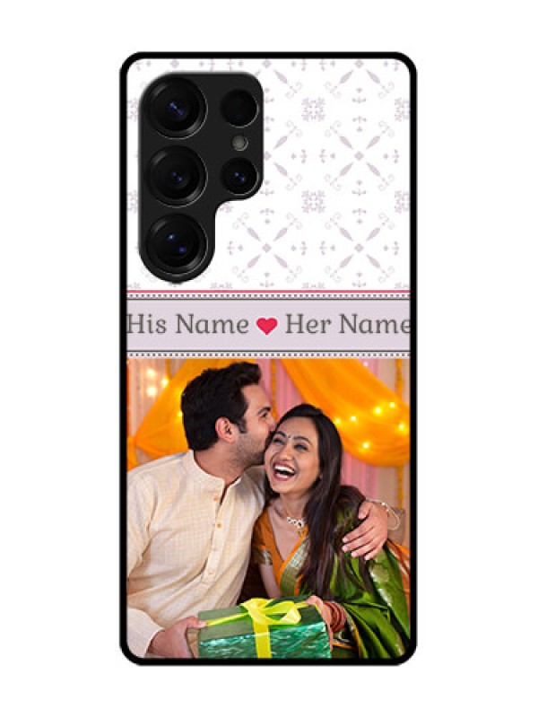 Custom Galaxy S25 Ultra 5G Custom Metal Phone Case - With Photo And Ethnic Design