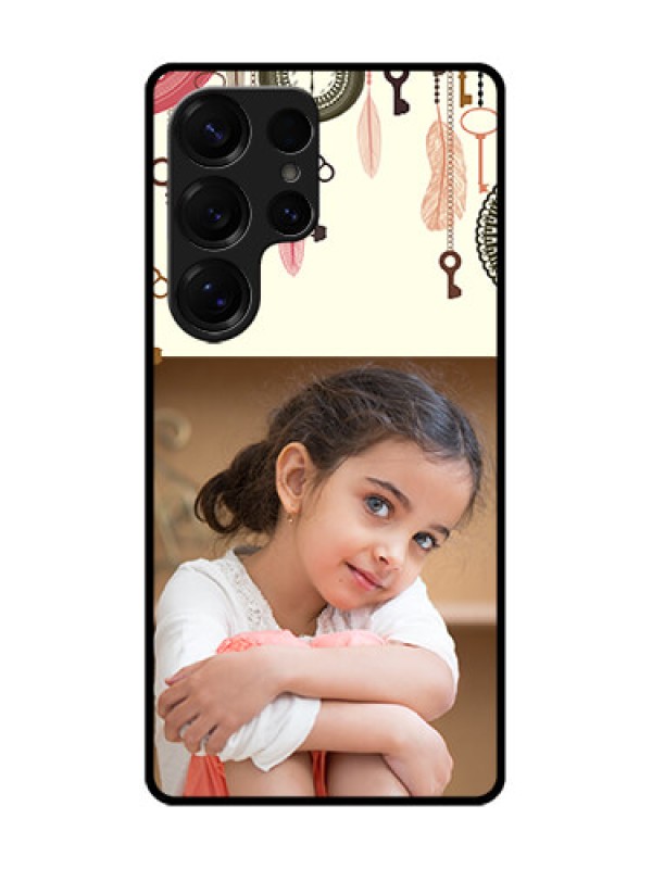 Custom Galaxy S25 Ultra 5G Custom Metal Phone Case - Boho Style Design