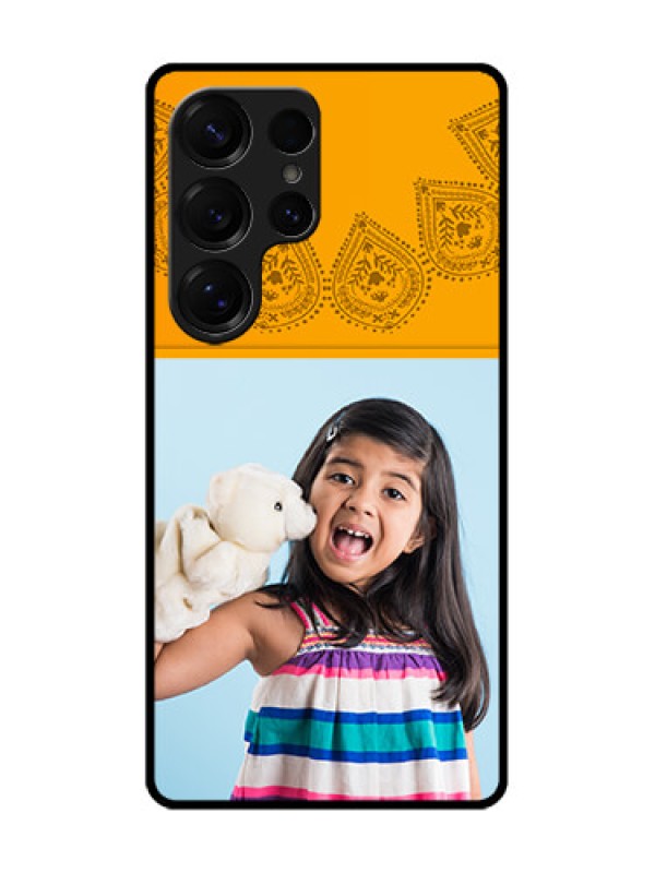 Custom Galaxy S25 Ultra 5G Custom Metal Phone Case - Photo Wedding Design