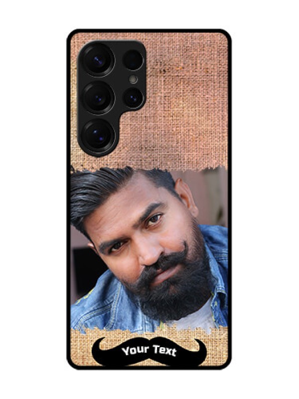 Custom Galaxy S25 Ultra 5G Custom Metal Phone Case - With Texture Design