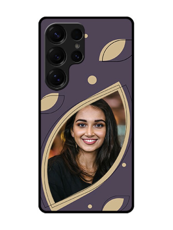 Custom Galaxy S25 Ultra 5G Custom Metal Phone Case - Falling Leaf Design