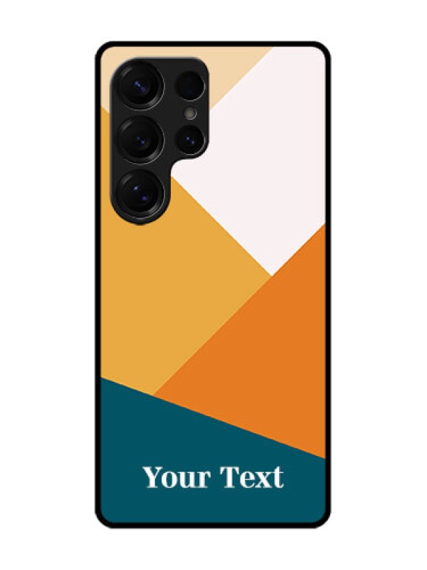 Custom Galaxy S25 Ultra 5G Custom Metal Phone Case - Stacked Multi - Colour Design