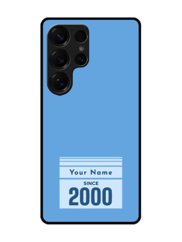 Custom Galaxy S25 Ultra 5G Custom Metal Phone Case - Custom Year Of Birth Design