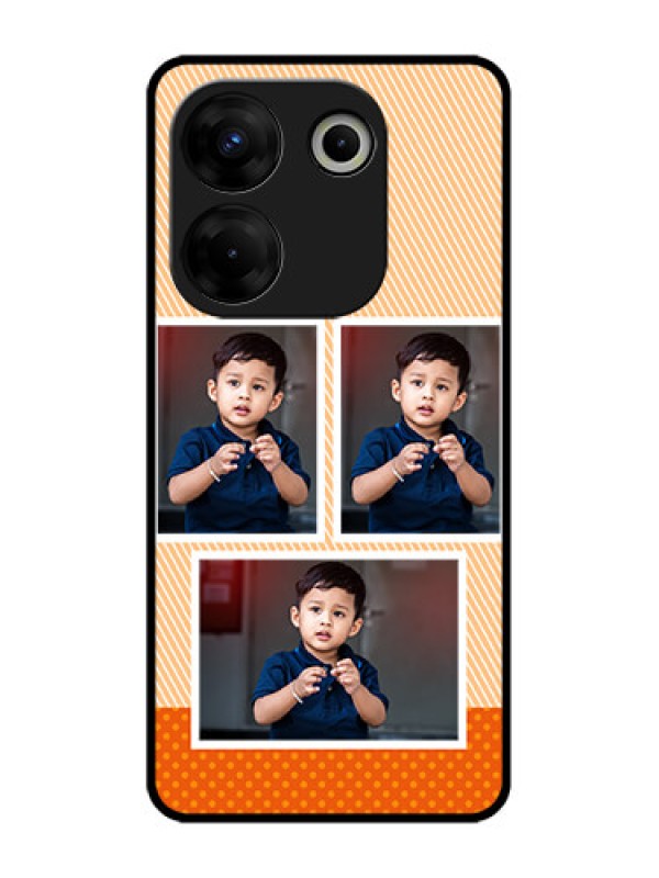 Custom Tecno Camon 20 Pro Custom Metal Phone CaseBulk Photos Upload Design