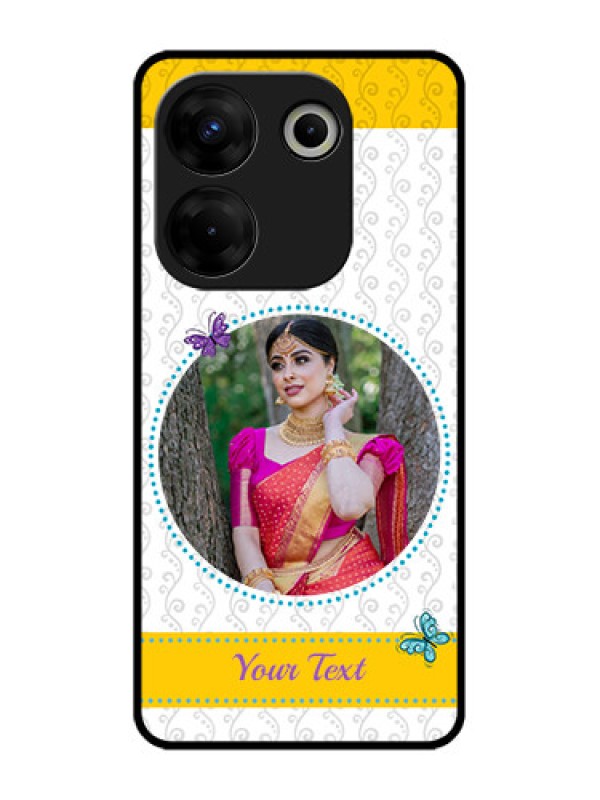 Custom Tecno Camon 20 Pro Custom Metal Phone CaseGirls Premium Case Design