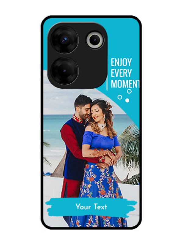 Custom Tecno Camon 20 Pro Custom Metal Phone CaseHappy Moment Design